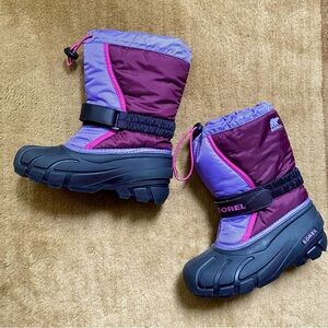 Sorel• Flurry Youth Boot - Snow Boot, Size 2